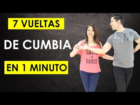 7 VUELTAS DE CUMBIA EN 1 MINUTO