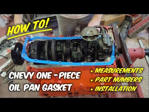 How To! Measure, Fit & Install Fel-Pro One Piece Oil Pan Gasket