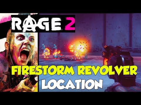 Rage 2 HOW TO GET THE FIRESTORM REVOLVER WEAPON