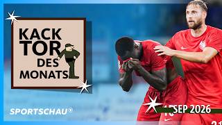 Die 5 schönsten Kacktore des Monats September | Sportschau