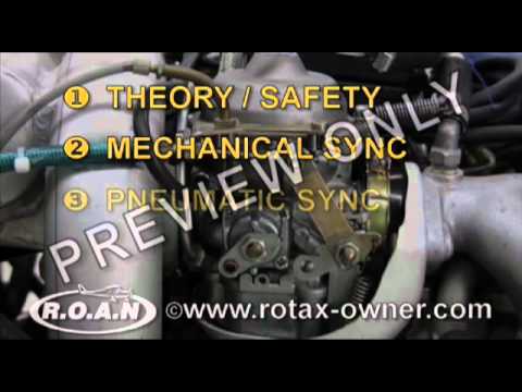 Carburetor Synchronization for Rotax Engine