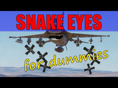 F-16 MK-82S SnakeEye SIMPLIFIED!
