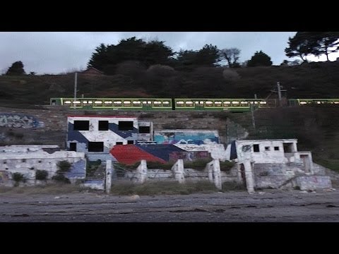 IE 8300 Class Dart Train number 8325 - Killiney Coast, Dublin