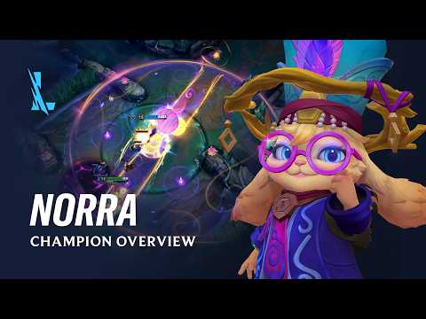 Norra Champion Overview | Gameplay - League of Legends: Wild Rift