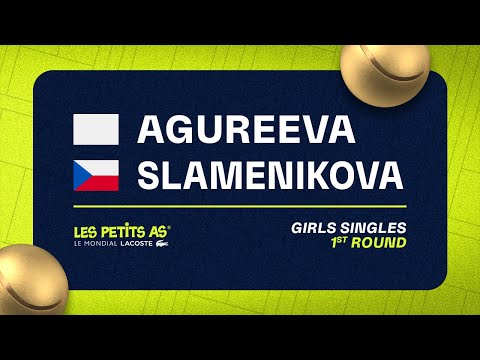 Les Petits As 2023 | Girls Singles 1R | Ekaterina Agureeva vs Lucie Slamenikova
