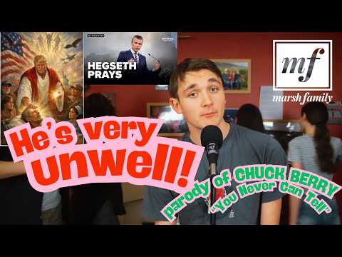 "He's Very Unwell" - Marsh Family parody of Chuck Berry's "Never Can Tell" from Pulp Fiction