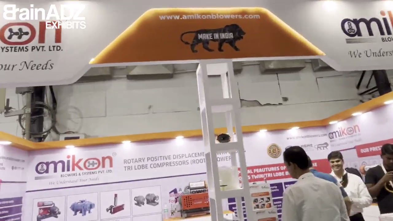 BrainADZ Exhibits has achieved a remarkable milestone by flawlessly executing projects for Amikon.