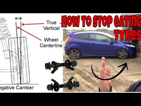How To Adjust Camber On a Car Using Camber Bolts - Fiesta ST