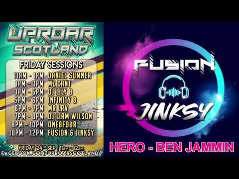 HERO - BEN JAMMIN - BOUNCE BANGER - UPROAR SCOTLAND THIS FRIDAY NIGHT