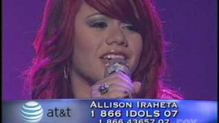 Allison Iraheta Someone To Watch Over Me Performances American Idol