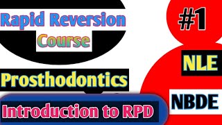 Introduction to RPD Prosthodontics / Indications