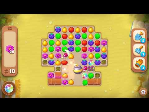 Gardenscapes - Level 52 @Games4Fun ✅