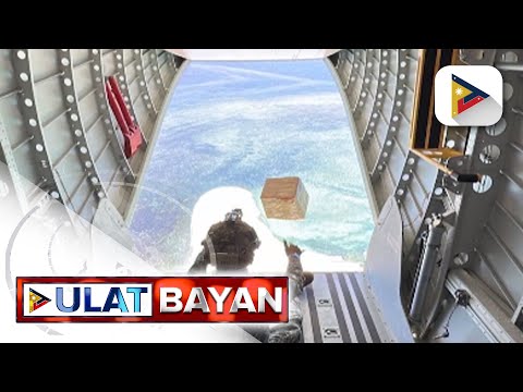 Aerial resupply operation, matagumpay na naisagawa para sa mga Pilipinong naka-istasyon sa Patag Isl