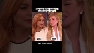 Lindsay Lohan has a secret 😮Music: Only God by @speciimen_ #lindsaylohan #celeb #celebrity