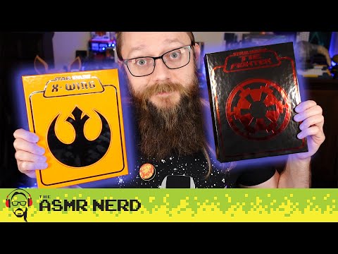 Retro Star Wars Games Tingly ASMR Unboxing! Limited Run Games X-Wing & TIE Fighter Premium Editions