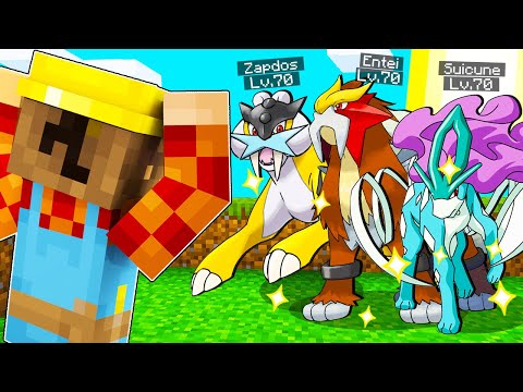 CATTURO I TRE CANI LEGGENDARI NELLA PIXELMON SU MINECRAFT ITA!!