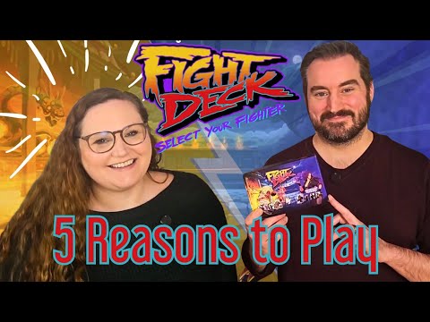 Fight Deck - Select your Fighter 5 Reasons why you may love this tabletop 2D Retro Street Brawler