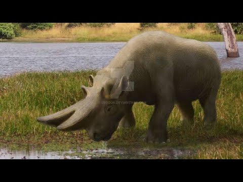 Chased by dinosaurs sea monsters (2003) - Arsinoitherium