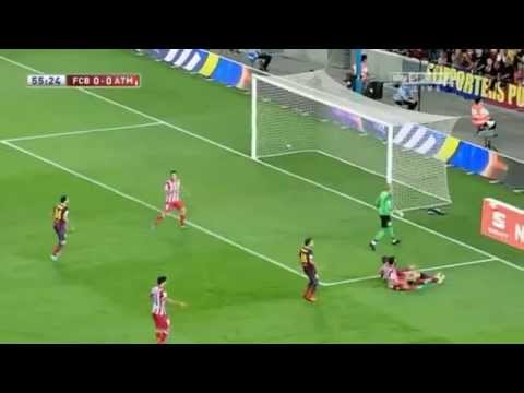 Victor Valdes Amazing Save //Barcelona-Atletico Madrid 0-0 Supercup 2013 [HD]
