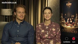 Mr and Mrs with Outlander stars Caitriona Balfe and Sam Heughan
