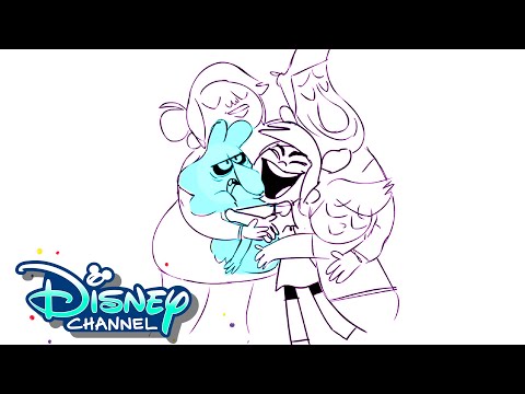 Thumbnail of the video: Animatic Theme Song 🎶 | NYCC Sneak Peek | The Ghost and Molly McGee | Disney Channel Animation