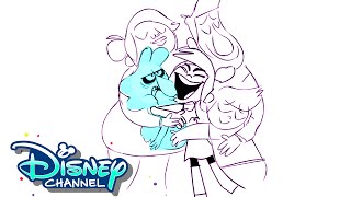 Animatic Theme Song 🎶  | NYCC Sneak Peek | The Ghost and Molly McGee | Disney Channel Animation