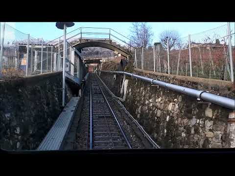 Vevey 9.12.2021: Funiculaire Vevey - Mont-Pélerin