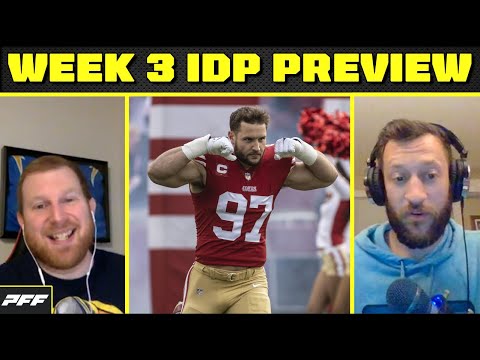 Week 3 IDP Preview | PFF Fantasy Pod