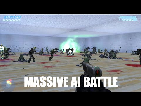 10,000 Covenant vs 300 UNSC - EPIC AI School Invasion [HALO 2.5 FINALE]