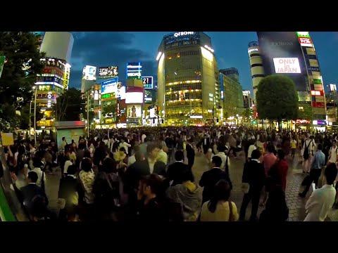 24 Hours at Hachiko Scramble in Shibuya ★ WAO✦RYU!TV  ONLY in JAPAN #10