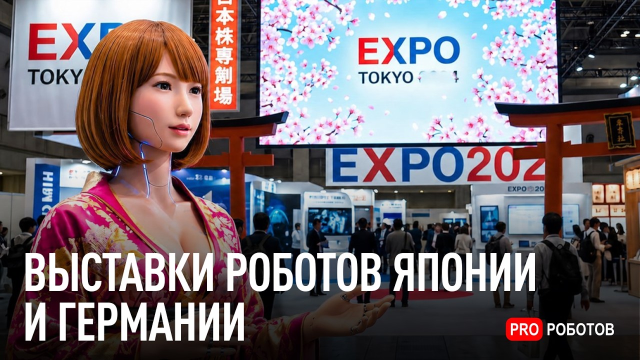 Выставки Роботов Япония vs Германия | Будущее уже здесь