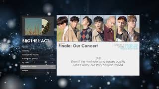 [Eng Lyrics] BTOB 비투비 - Finale: Our Concert 우리들의 콘서트 | Brother Act. (2017)