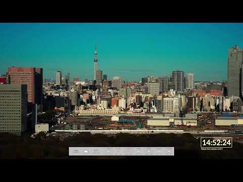 The Hamarikyu Gardens In Tokyo