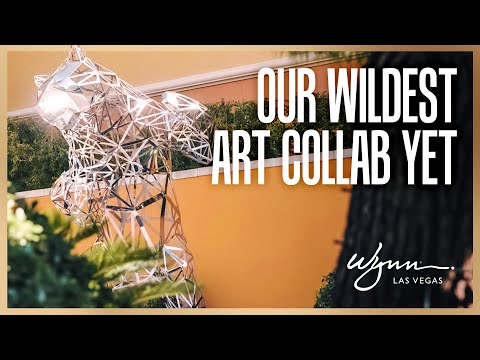 Giant Sculptures Take Over Wynn During F1