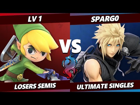 Kowloon Kagaribi LOSERS SEMIS - Lv.1 (Toon Link) Vs. Spargo (Cloud) Smash Ultimate - SSBU