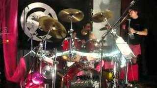 Christophe Coudert drum solo Tubular Brain