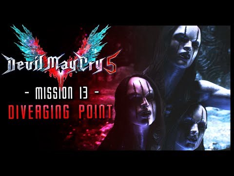 Devil May Cry 5 Walkthrough Part 13 Diverging Point (PS4 Pro Gameplay)