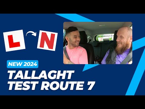 Tallaght Driving Test Route 2024 | Route 7