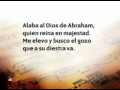 010 Alaba al Dios de Abraham