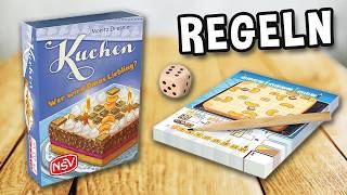 KUCHEN (Wer wird Omas Liebling?) - Spielregeln TV (Spielanleitung Deutsch) - NSV Roll and Write