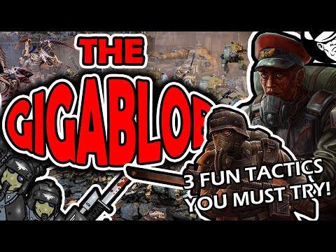 The GIGABLOB!? 3 Fun Tactics for your Guard Infantry! | 10th Edition | Astra Militarum Tactics