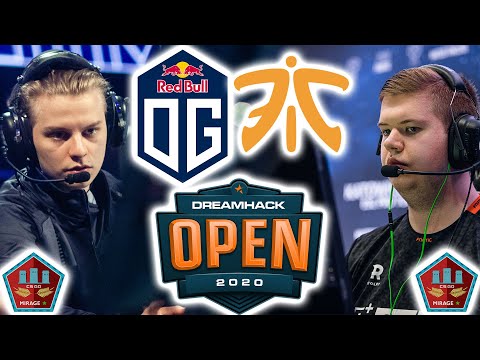 OG vs Fnatic - DreamHack Open Fall 2020 Group A decider match * Mirage