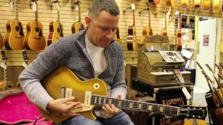 Guy King playing our Original 1954 Gibson Les Paul Goldtop here at Normans' Rare Guitars