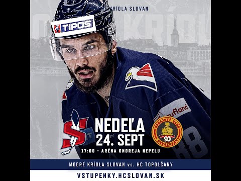 HIGHLIGHTS // Modré krídla Slovan vs HC Topoľčany (4:1)