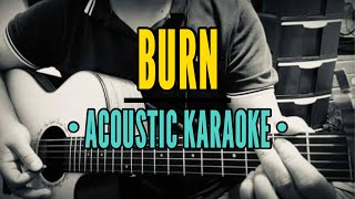 Burn - Tina Arena (Acoustic Karaoke)