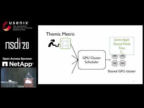 NSDI '20 - Themis: Fair and Efficient GPU Cluster Scheduling