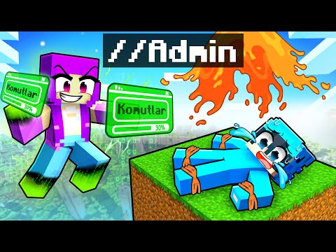 My Girlfriend Imprisoned Us With Her ADMIN Power! - Minecraft