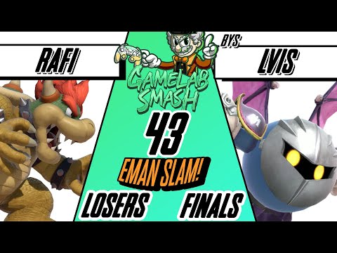 GameLab-Smash #43 Rafi (Bowser) Vs Lvis (Metaknight)