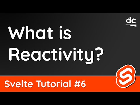 Reactivity Reactive Declarations Svelte Tutorial 6
