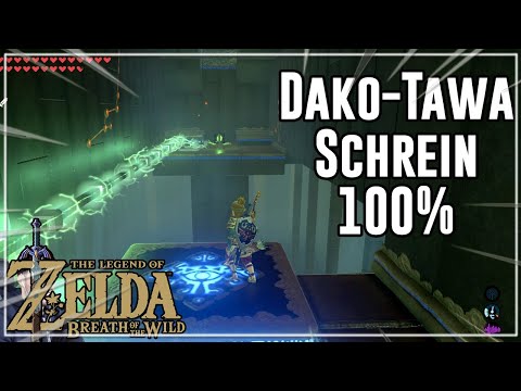 Dako-Tawa Shrine - All Chests (100% Walkthrough) | Zelda Breath of the Wild GERMAN